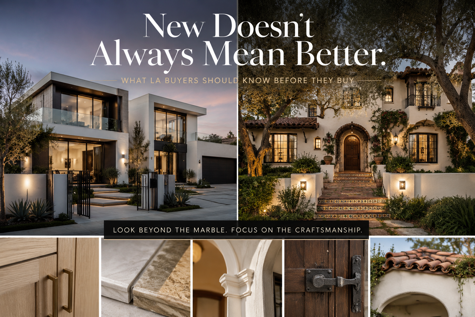 New Doesn’t Always Mean Better: What Los Angeles Buyers Should Look for in New Construction