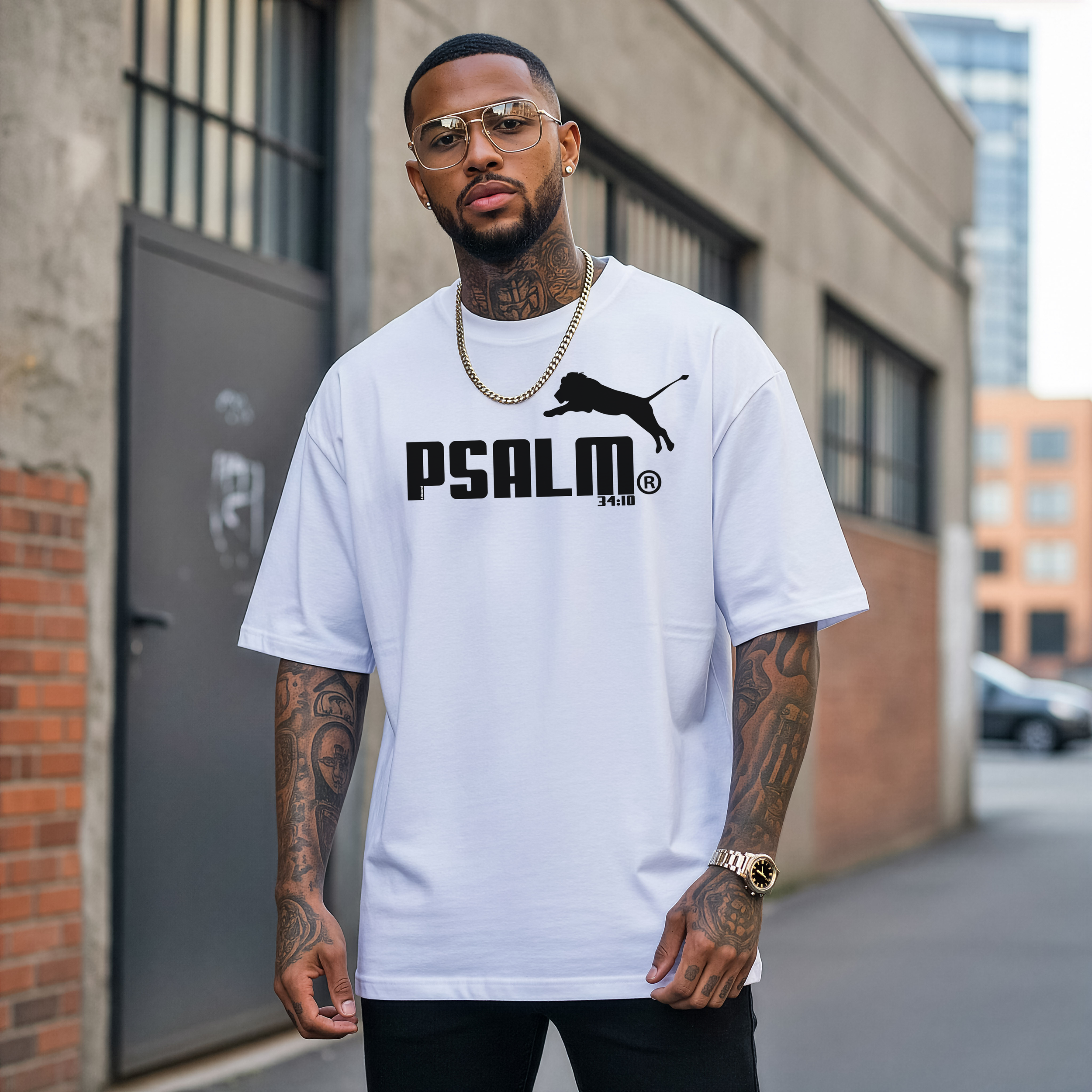 Psalm 34:10 T-Shirt