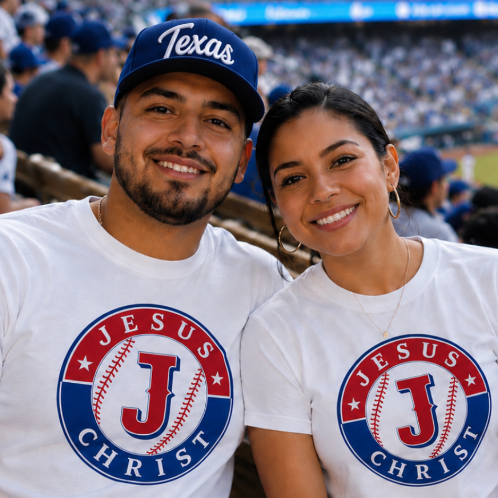 Jesus Christ Baseball T-Shirt