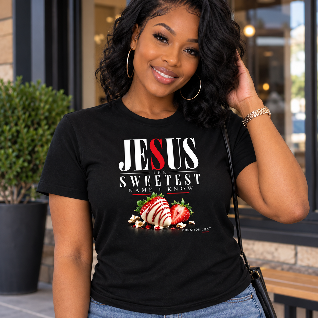Jesus the sweetest name I know   (strawberry)