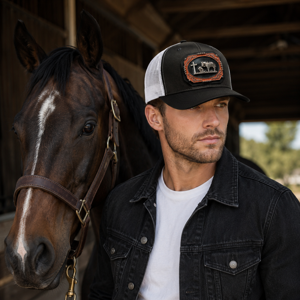 Kneel Before THE King Trucker Cap