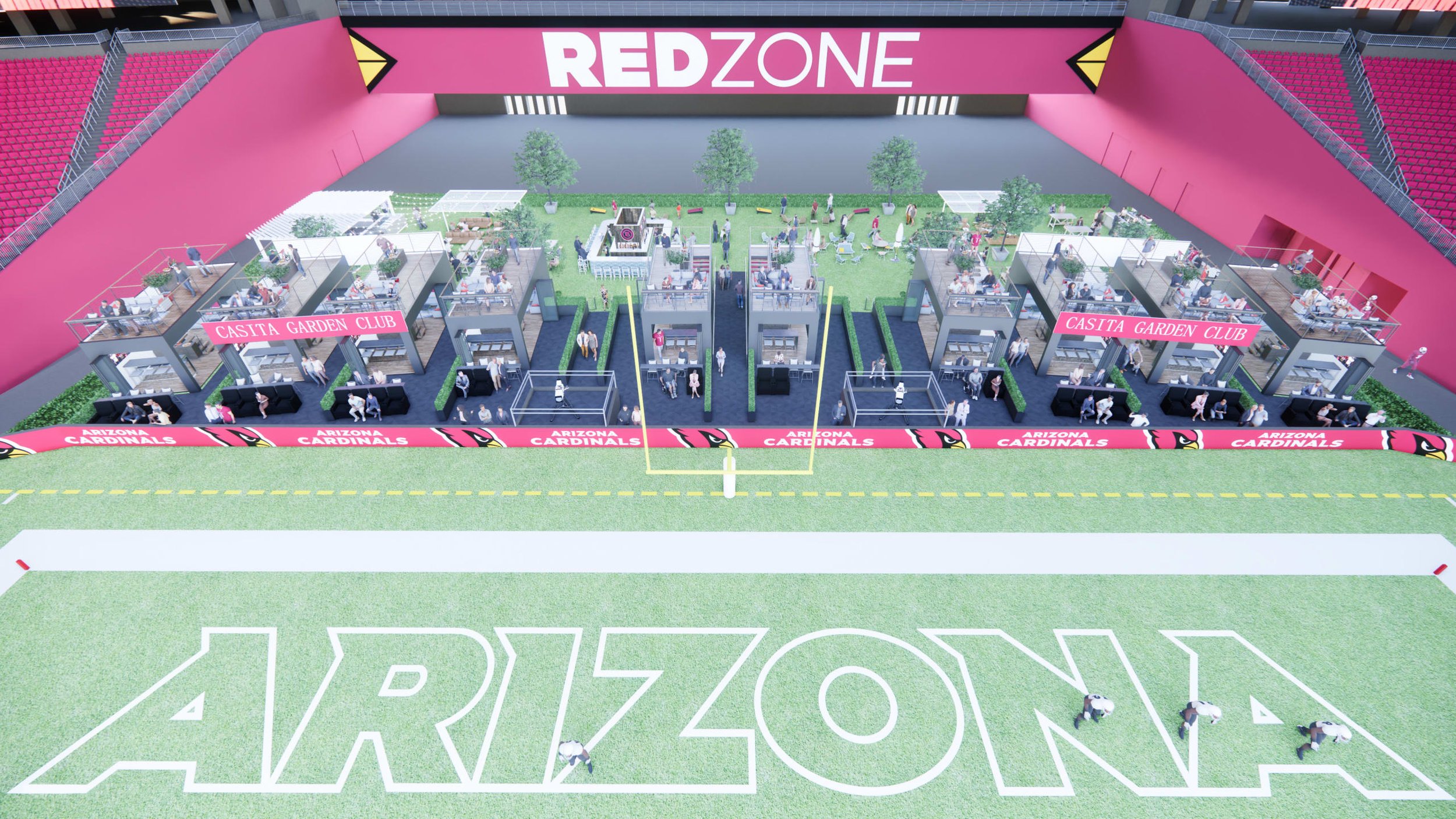 Arizona Cardinals Luxury Seating Ads