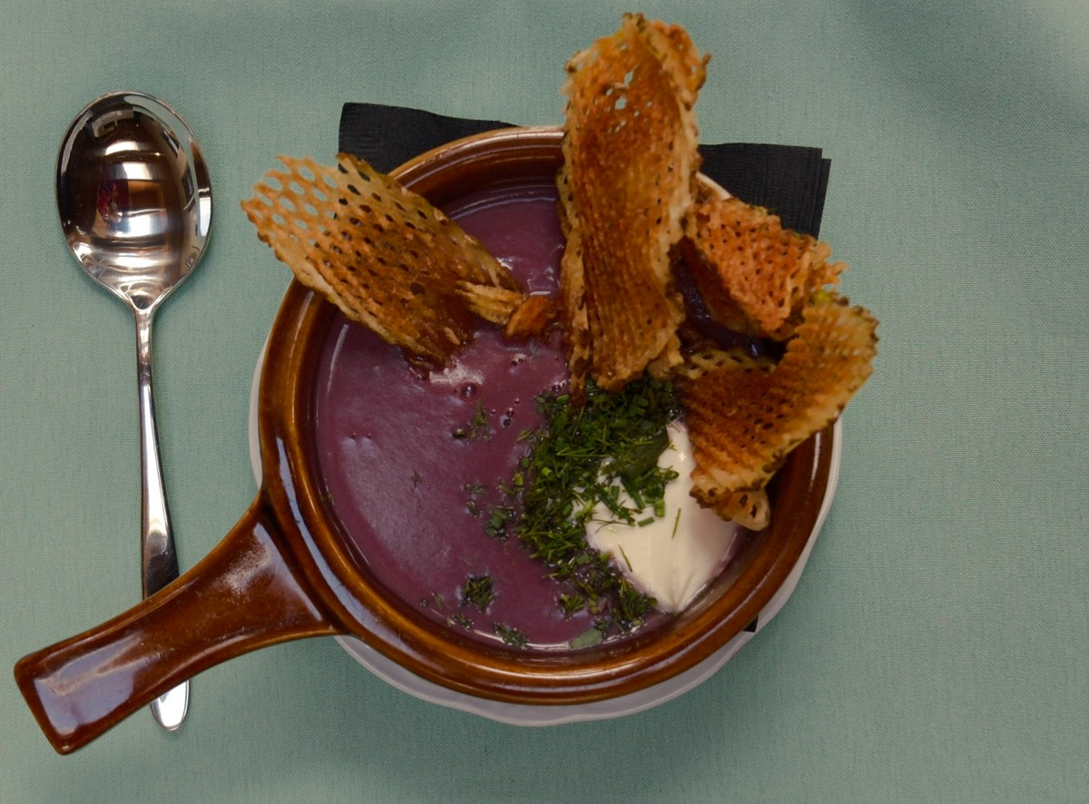 Creative and delicious soups rotate seasonally. Comfort food at it's finest.