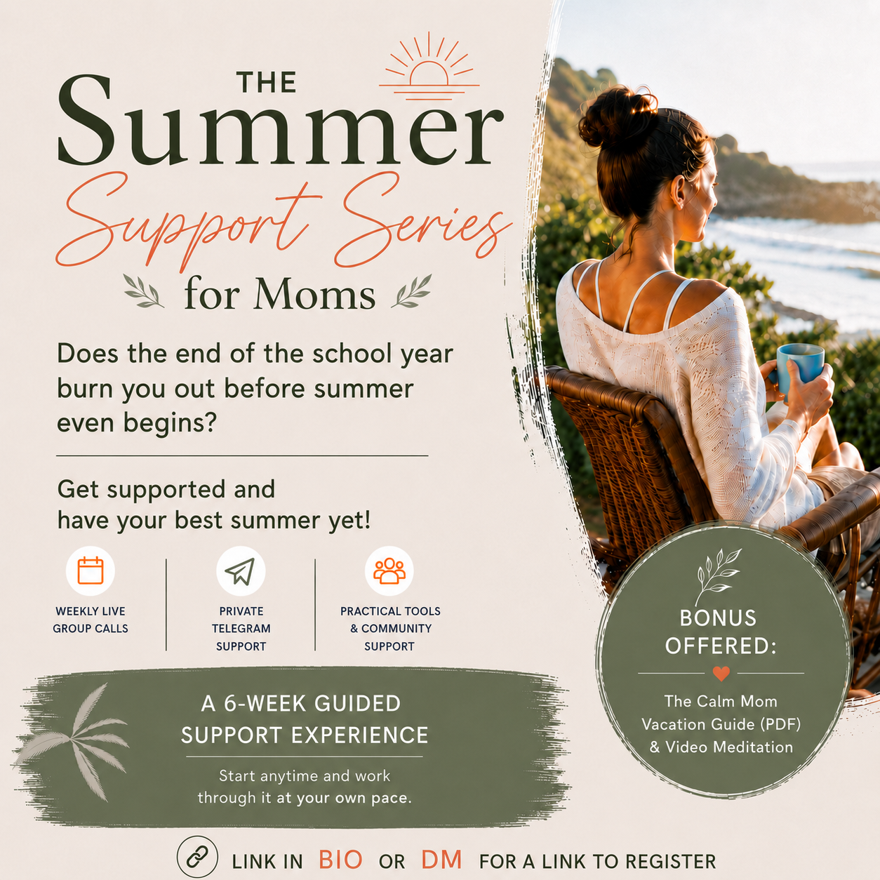 The Summer Support Series for Moms