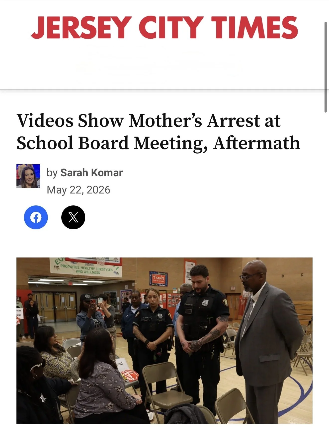 Videos Show Mother’s Arrest at School Board Meeting, Aftermath