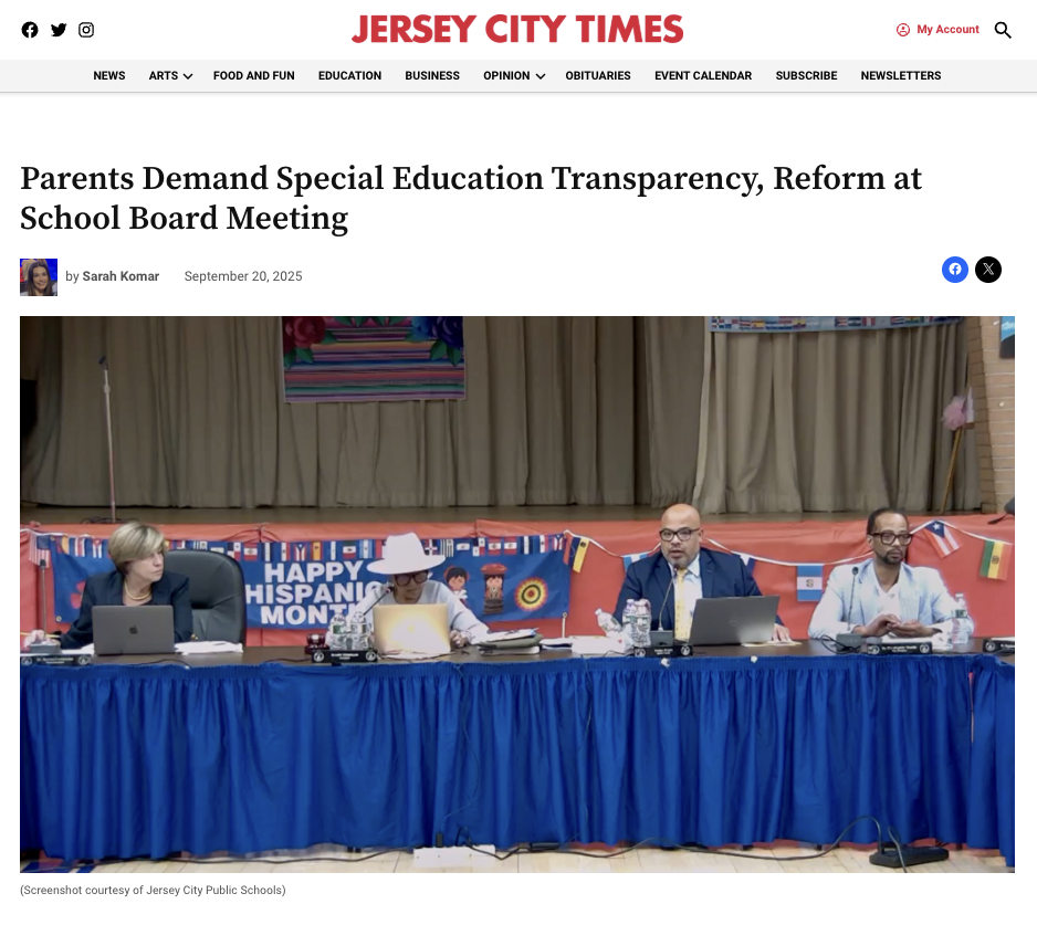 Parents Demand Special Education Transparency, Reform at School Board Meeting