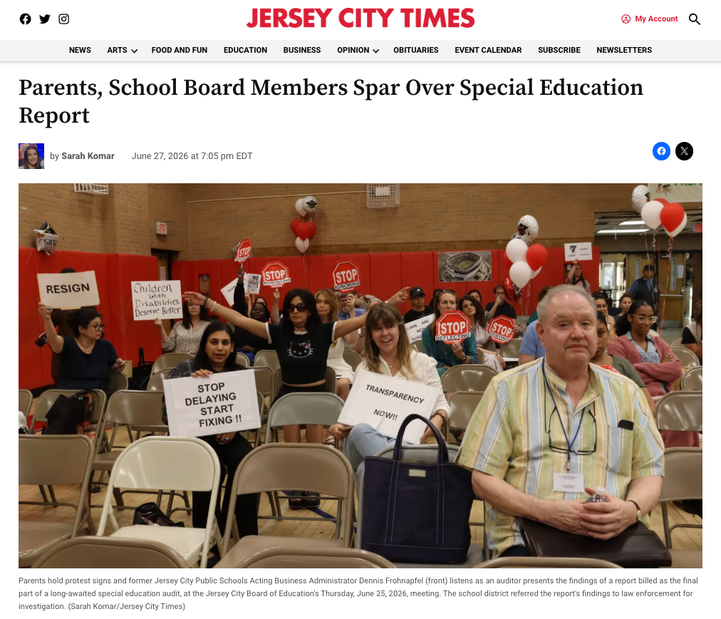 Parents, School Board Members Spar Over Special Education Report