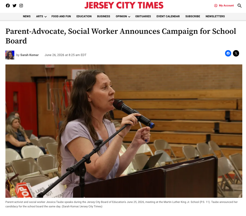 Parent-Advocate, Social Worker Announces Campaign for School Board