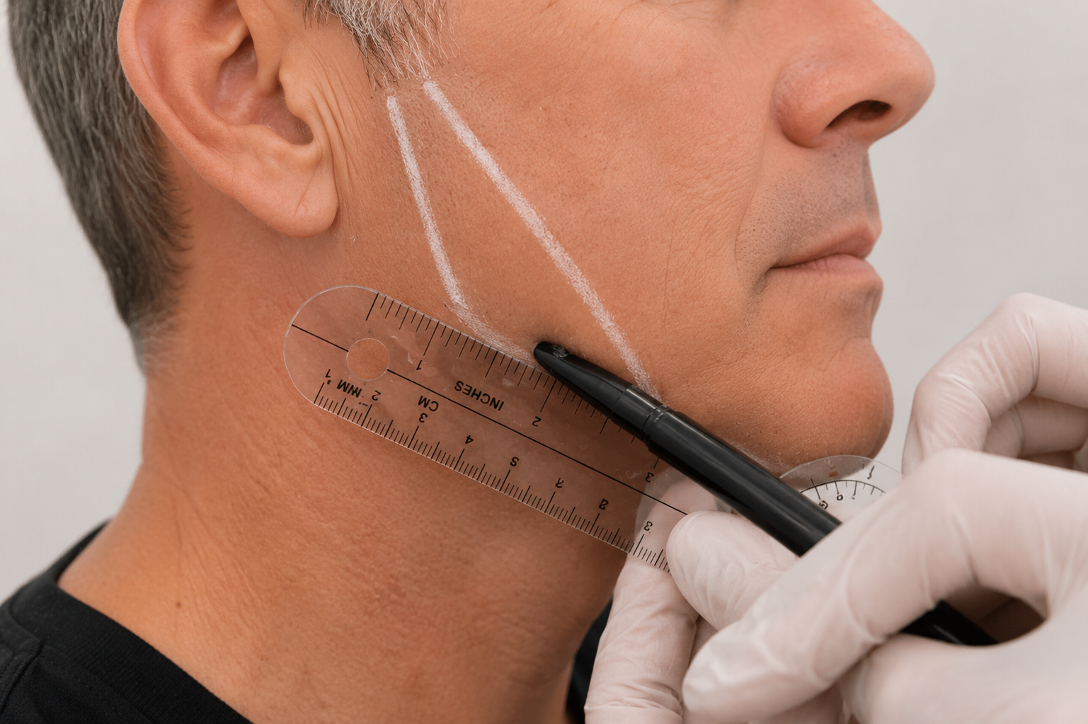 Jawline enhancement