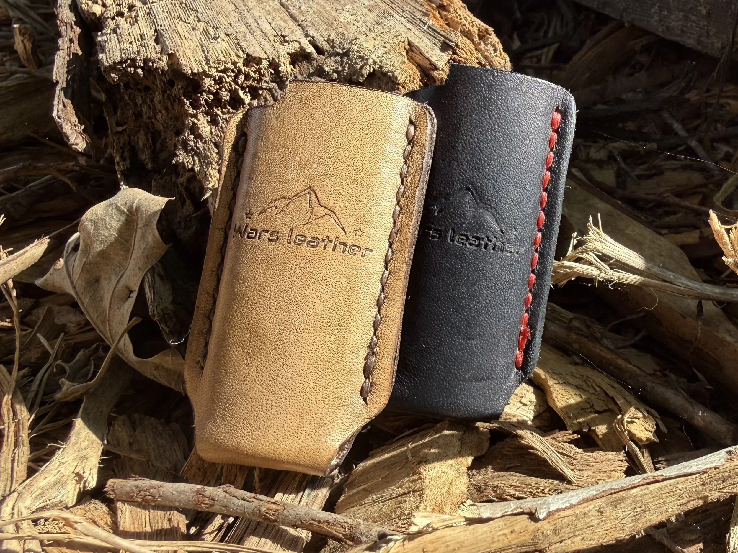 Leather lighter case