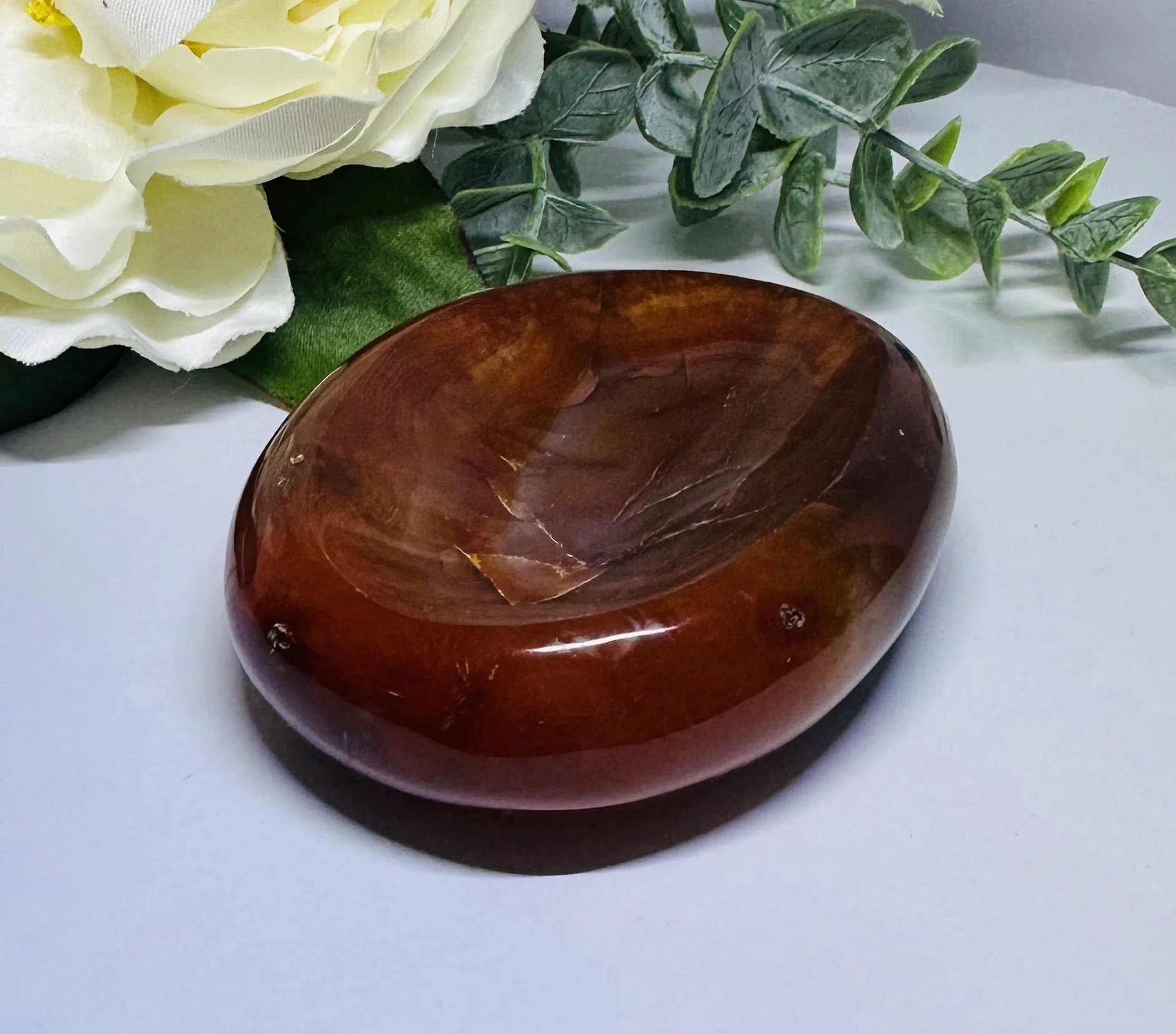 Red Carnelian Bowl (A)