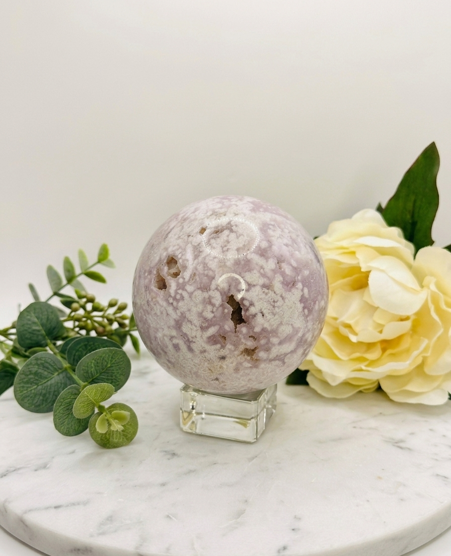 Pink Amethyst Sphere