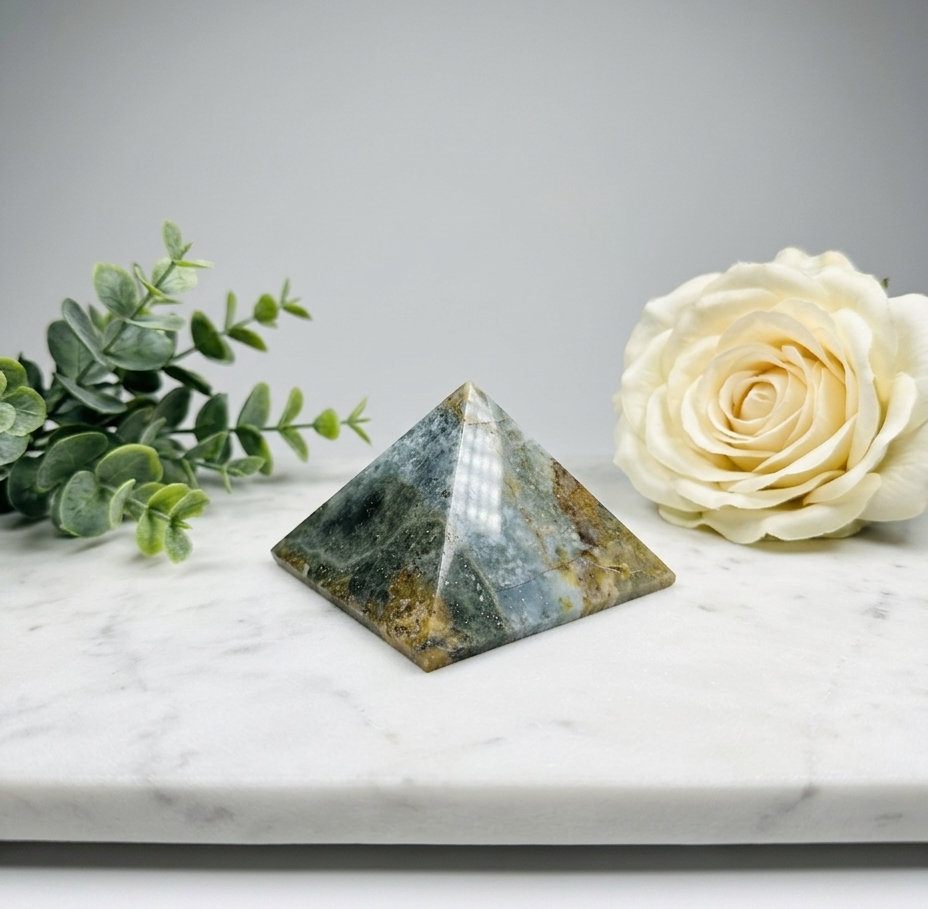 Ocean Jasper Pyramid