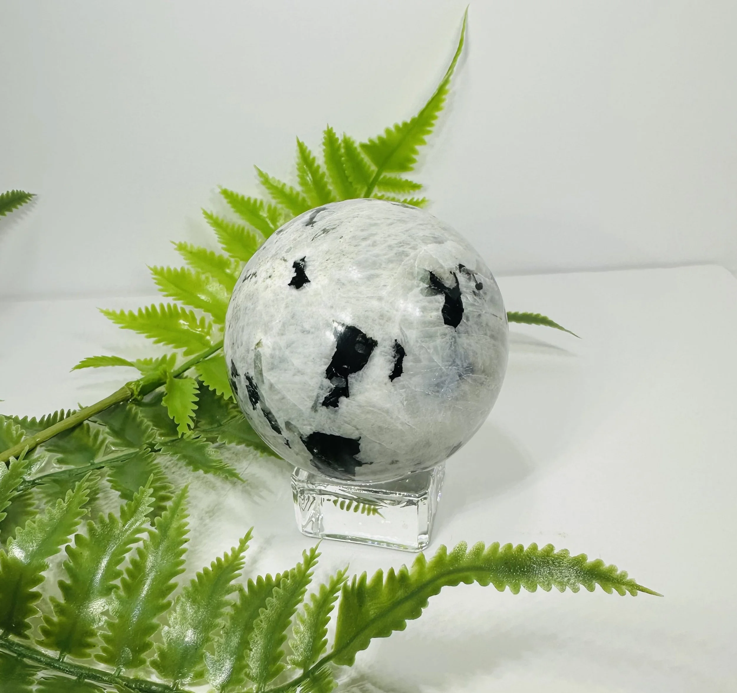Rainbow Moonstone Sphere