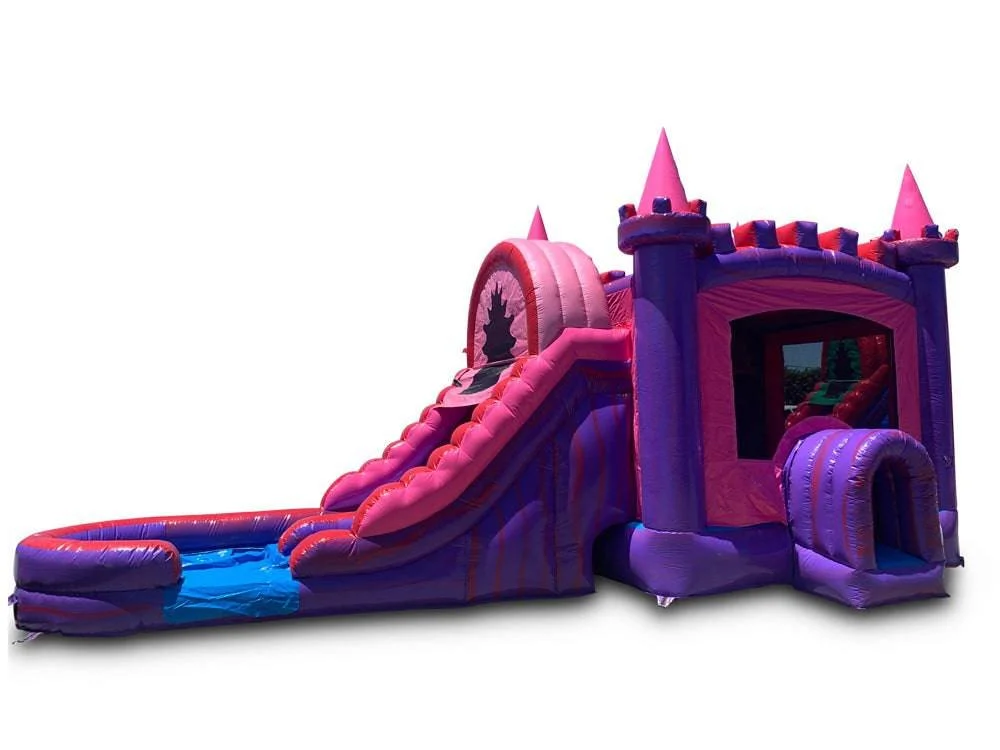 Pink Princess Bounce & Slide Combo $350 per day