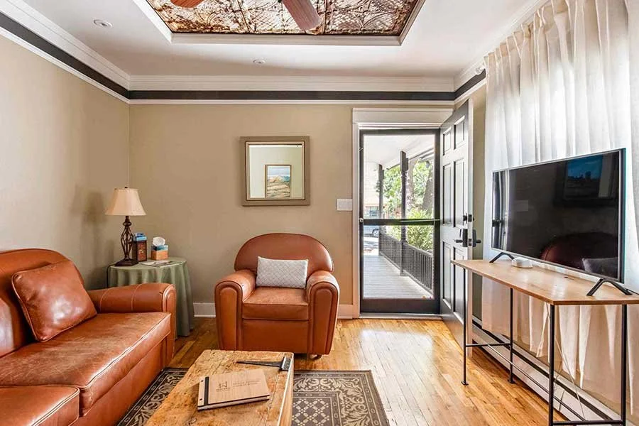 Sunlight Suite accommodations at High West Spa House in Glenwood Springs