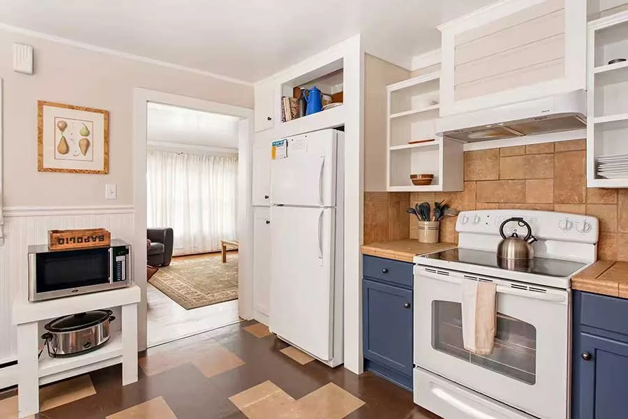 Convenient kitchenette in a private Glenwood Springs vacation suite