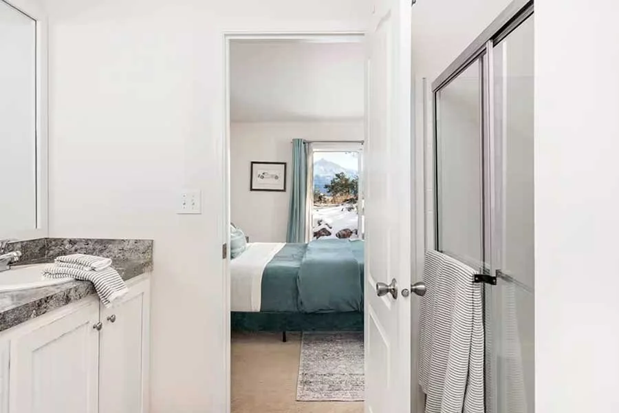 Welcoming interior of a High West Retreats Colorado vacation property