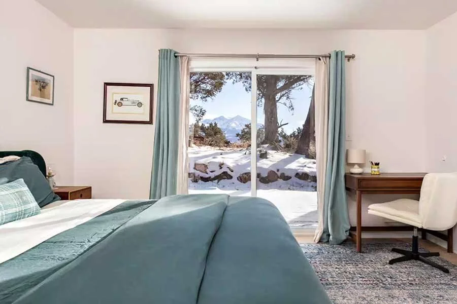 Welcoming interior of a High West Retreats Colorado vacation property