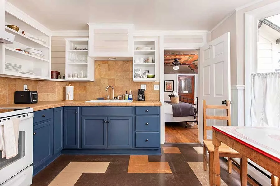 Convenient kitchenette in a private Glenwood Springs vacation suite
