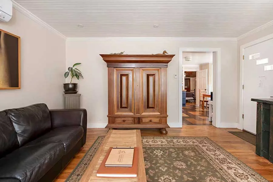 Stylish living space in a luxury suite at High West Spa House