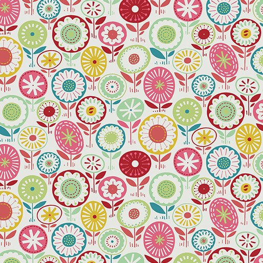Blooming Color Josie Pink by Wolff Paper for Benartex