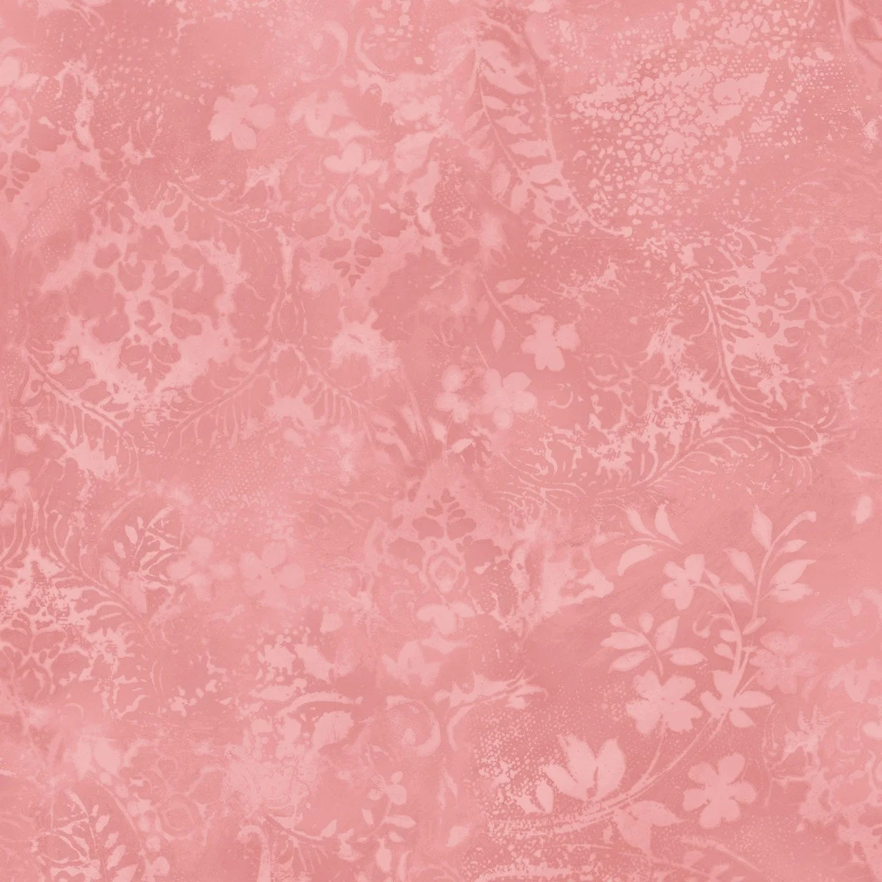 108" Beautiful Backing - Vintage Damask (Pink) quilting cotton by Maywood Studio