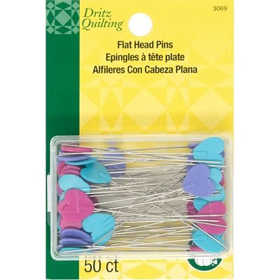 Heart Pins – 2”, 50-Count by Dritz