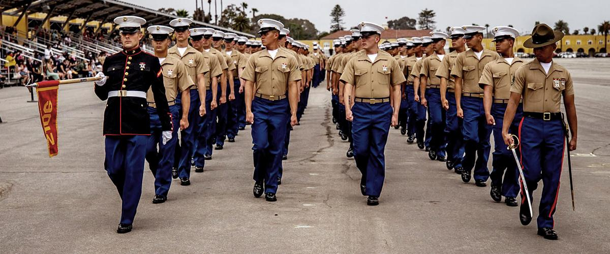 MCRD San Diego Graduation Parade