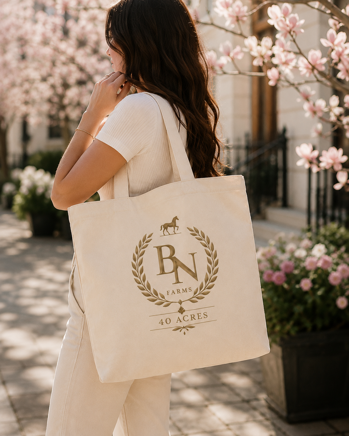 Bella Noir Heritage Tote