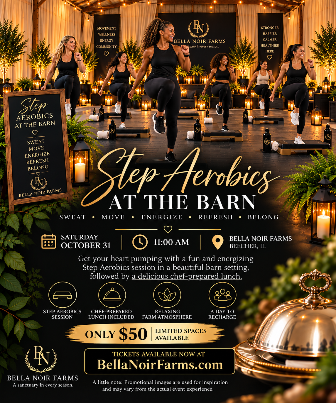 Step Aerobics at Bella Noir Farms