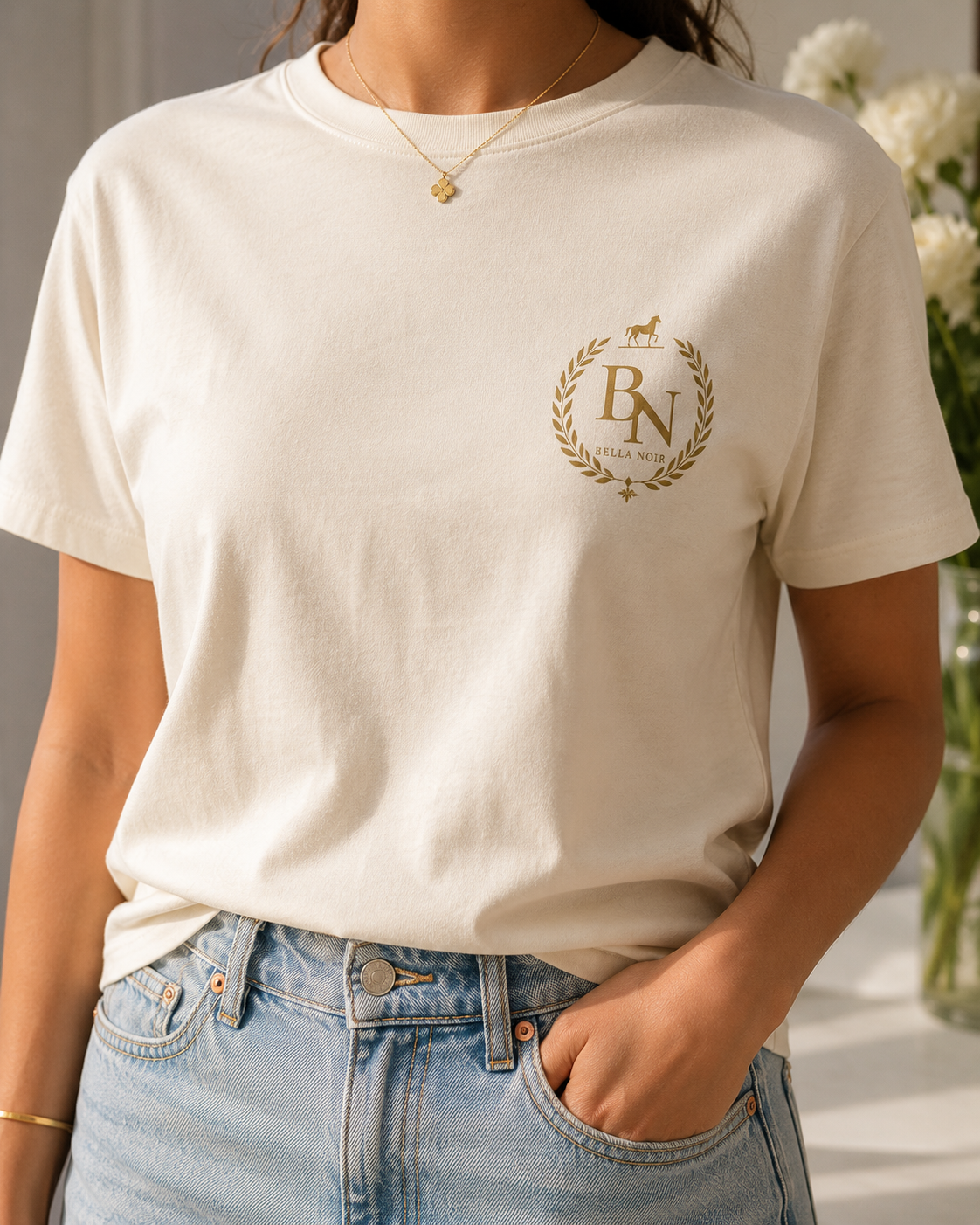 Bella Noir Signature Tee