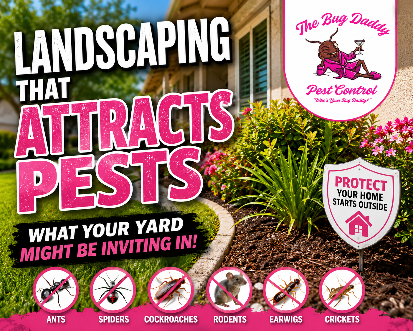 Landscaping That Attracts Pests