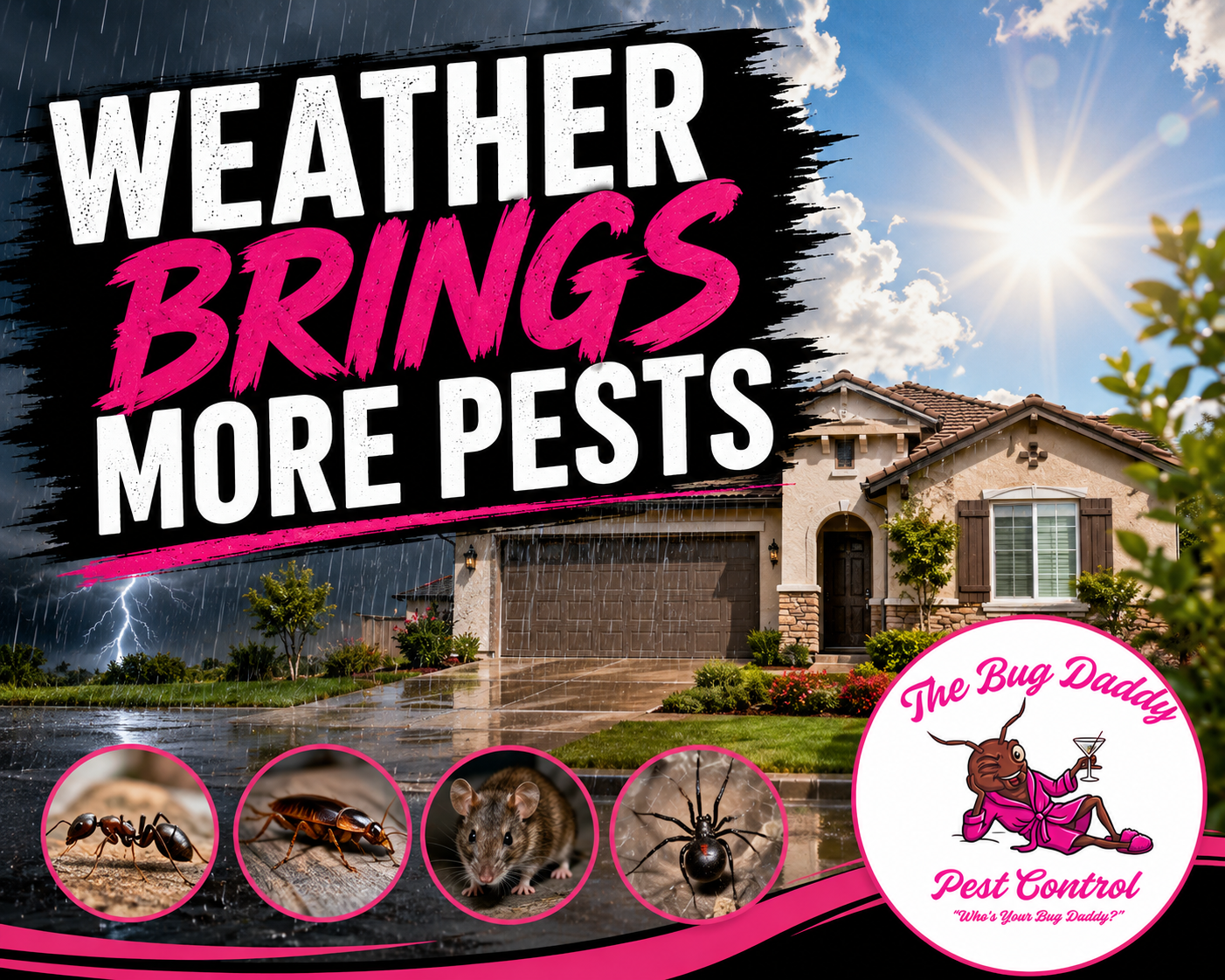 Weather Brings More Pests