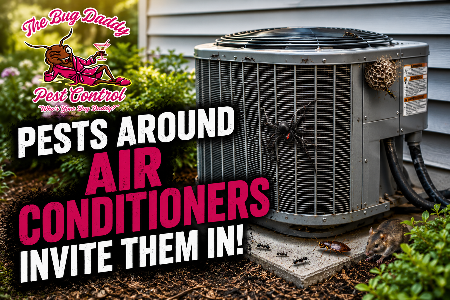 Pests Around Air Conditioners