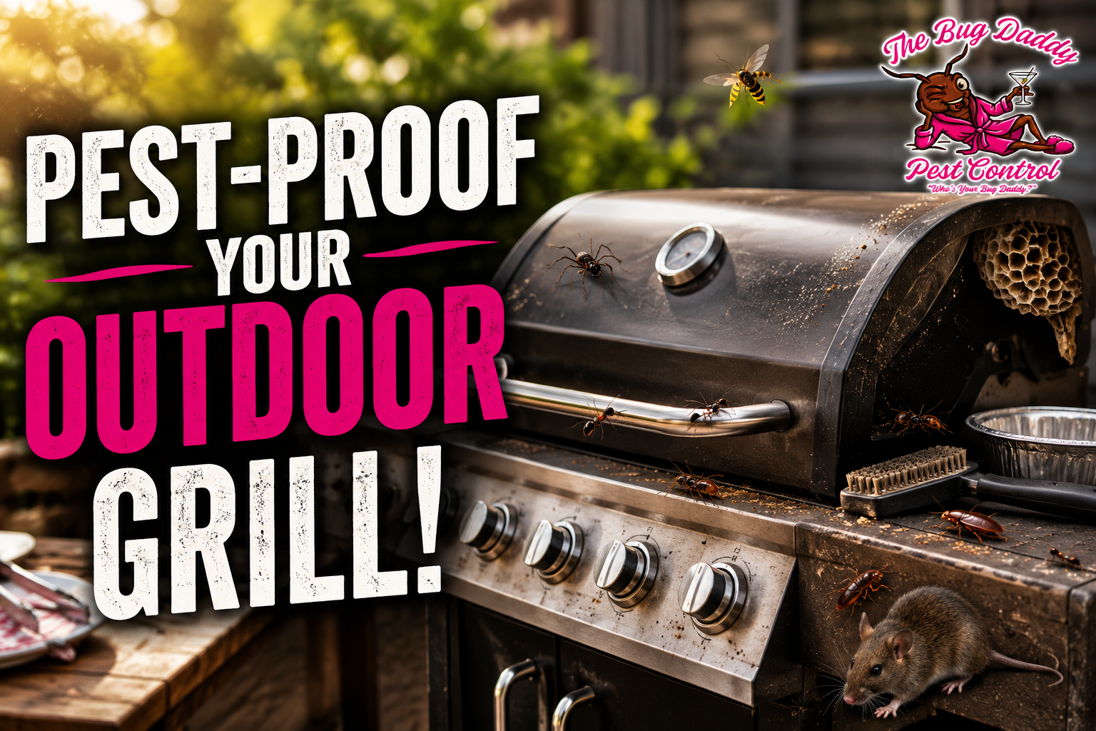 Pest-Proof Your Outdoor Grill