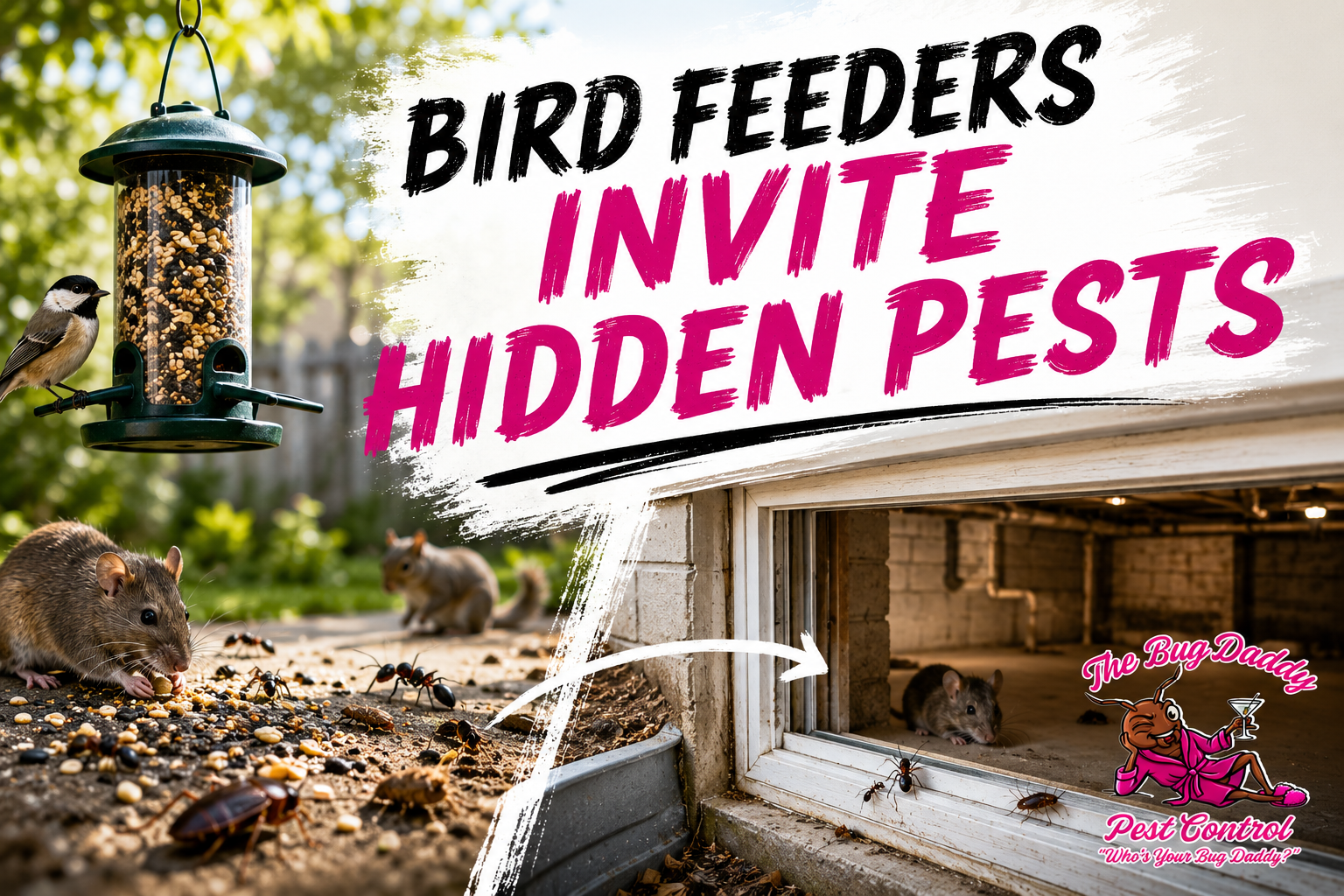 Bird Feeders Invite Hidden Pests