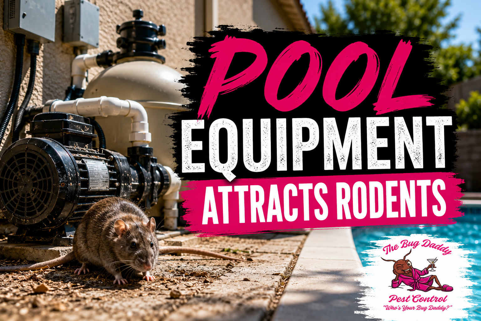 Pool Equipment Attracts Rodents