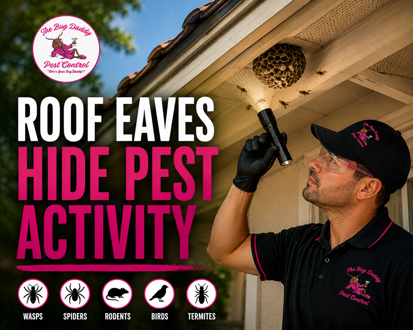 Roof Eaves Hide Pests