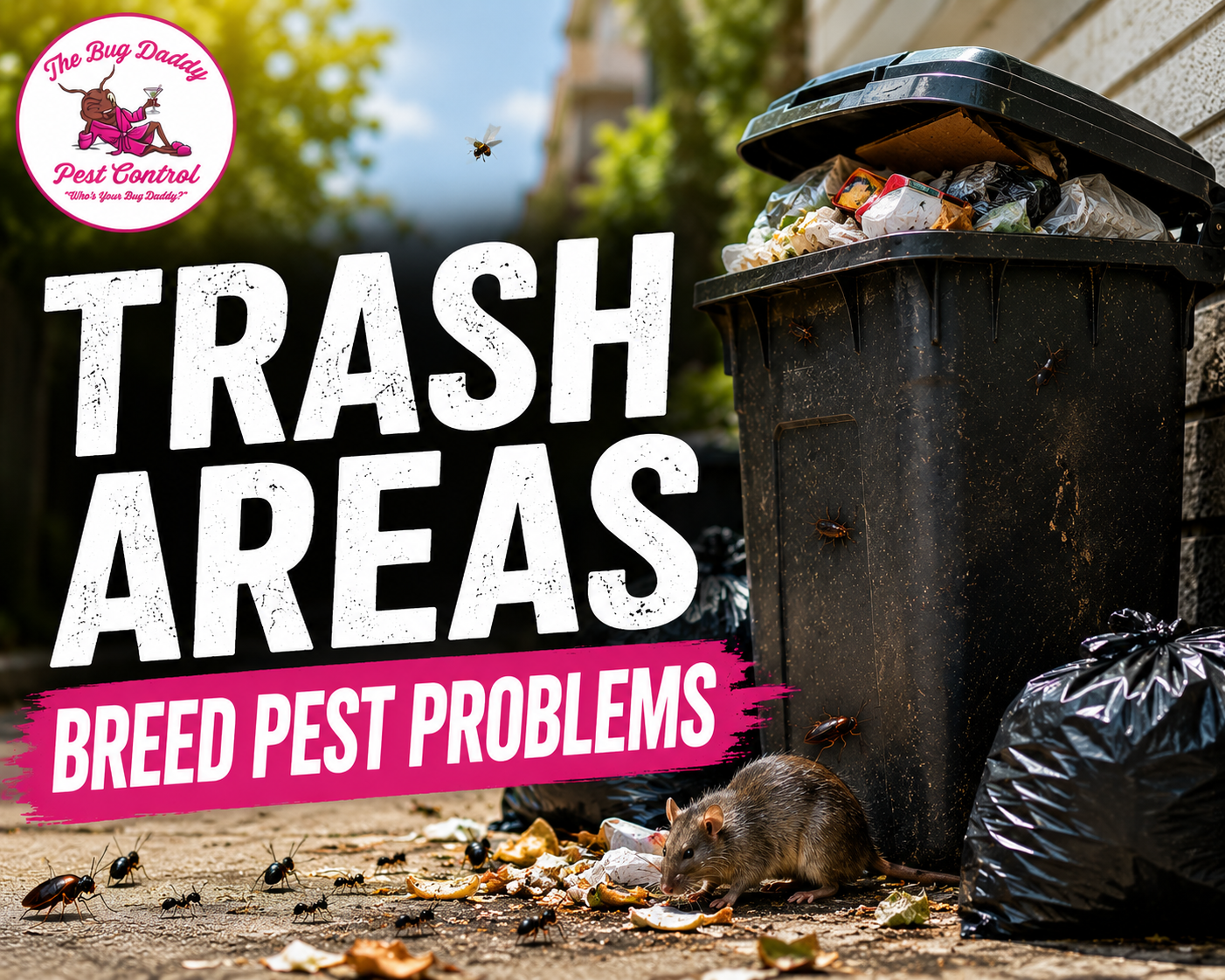 Trash Areas Breed Pests