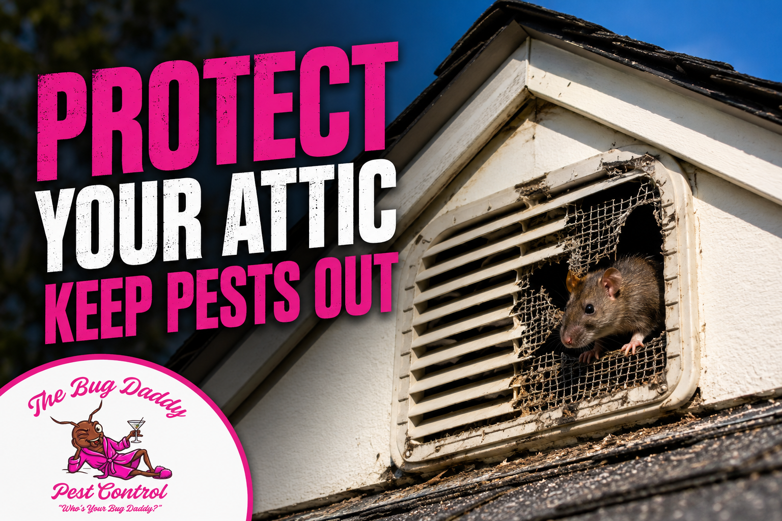 Why Attic Vents Invite Pests