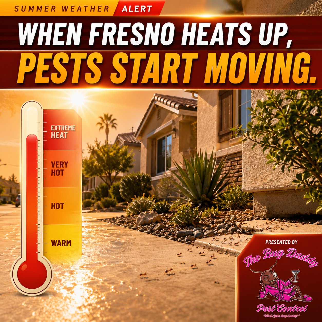 Summer Pest Problems Fresno