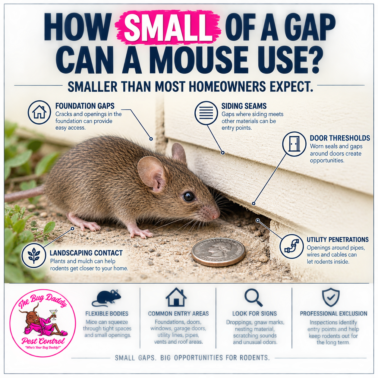 How Mice Enter Homes