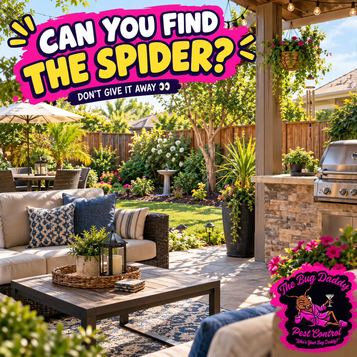 Can You Find The Spider?