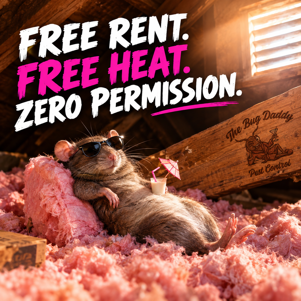 Rats Love Warm Attics