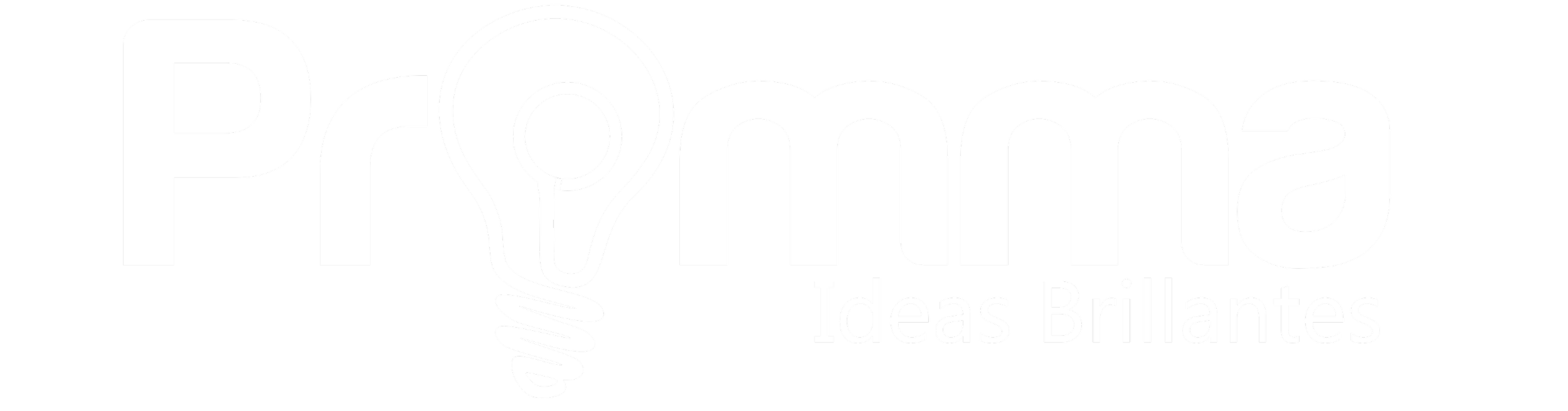 LOGO: PROMMA Comunicaciones - Ideas Brillantes