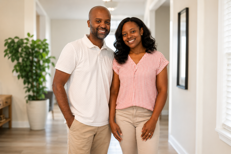 Michael and wife, founders of Lazrow