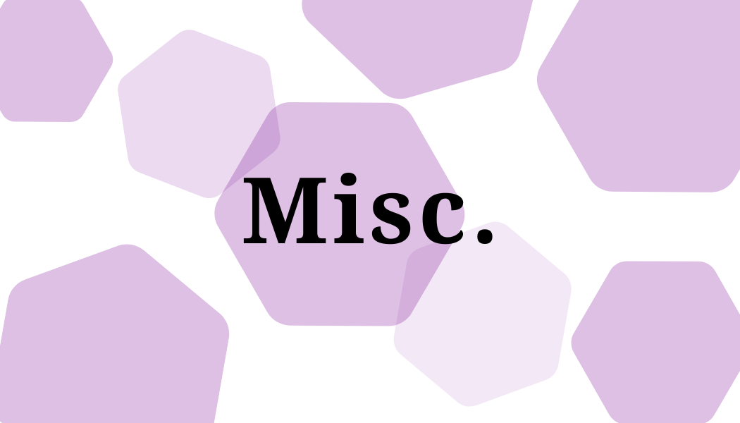 Miscellaneous Subject Hours