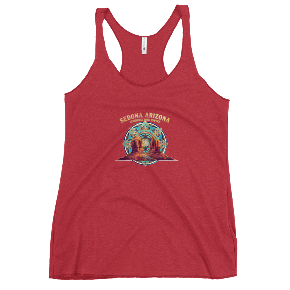 Sedona Cathedral Rock Vortex Women's Racerback Tank