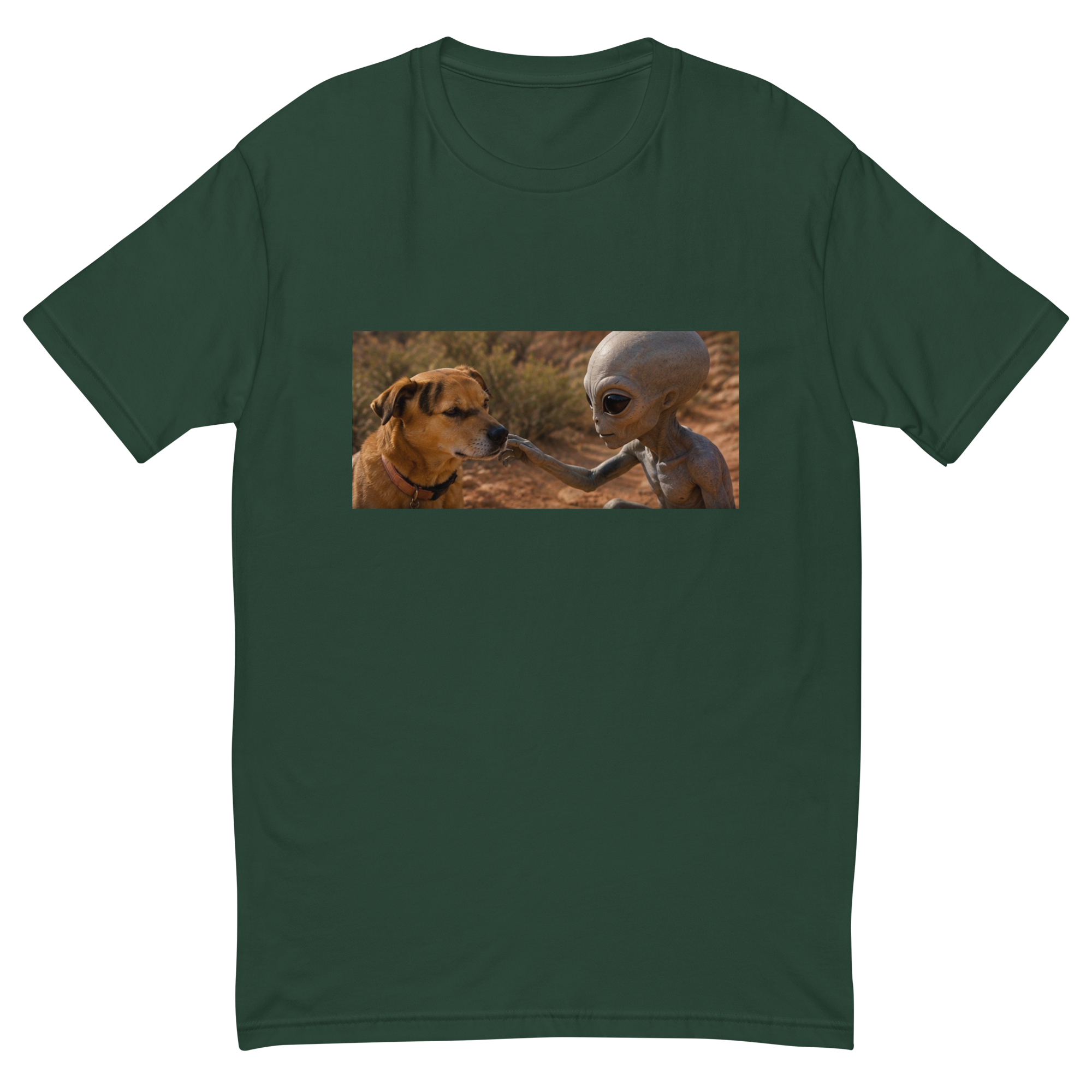 mens-fitted-t-shirt-forest-green-front-6ab4cf7437aa1.png